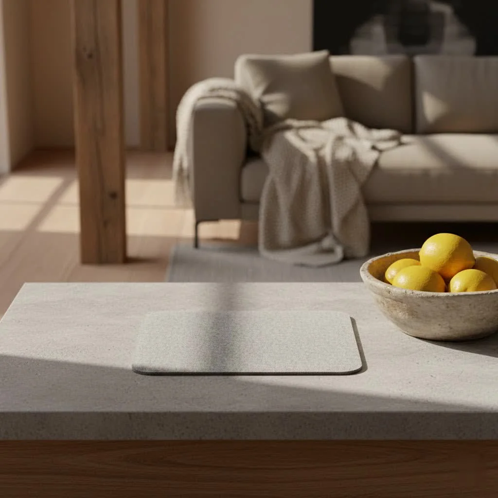 A person's hand using a gaming mouse on a large mouse pad