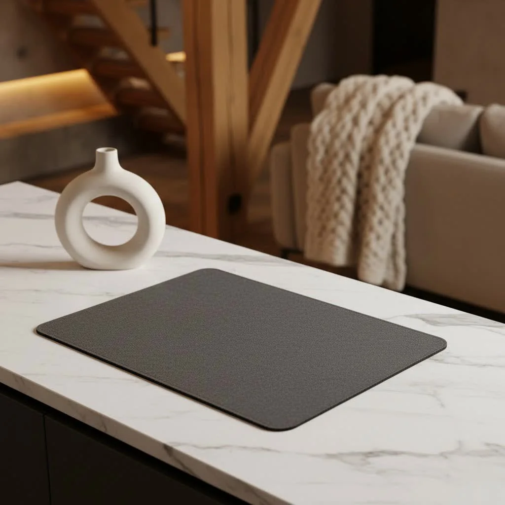 XXL gaming mouse pad covering an entire desk setup