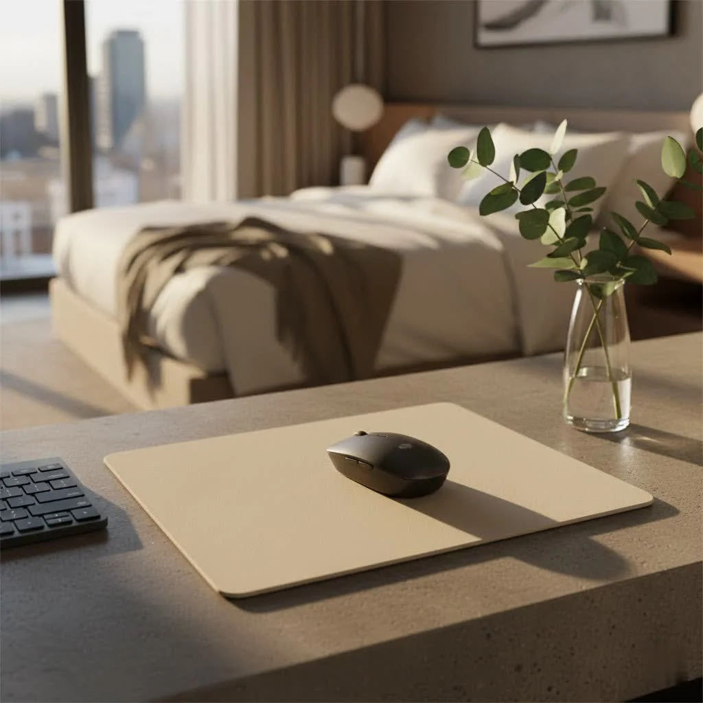 Heated mouse pad keeping hands warm